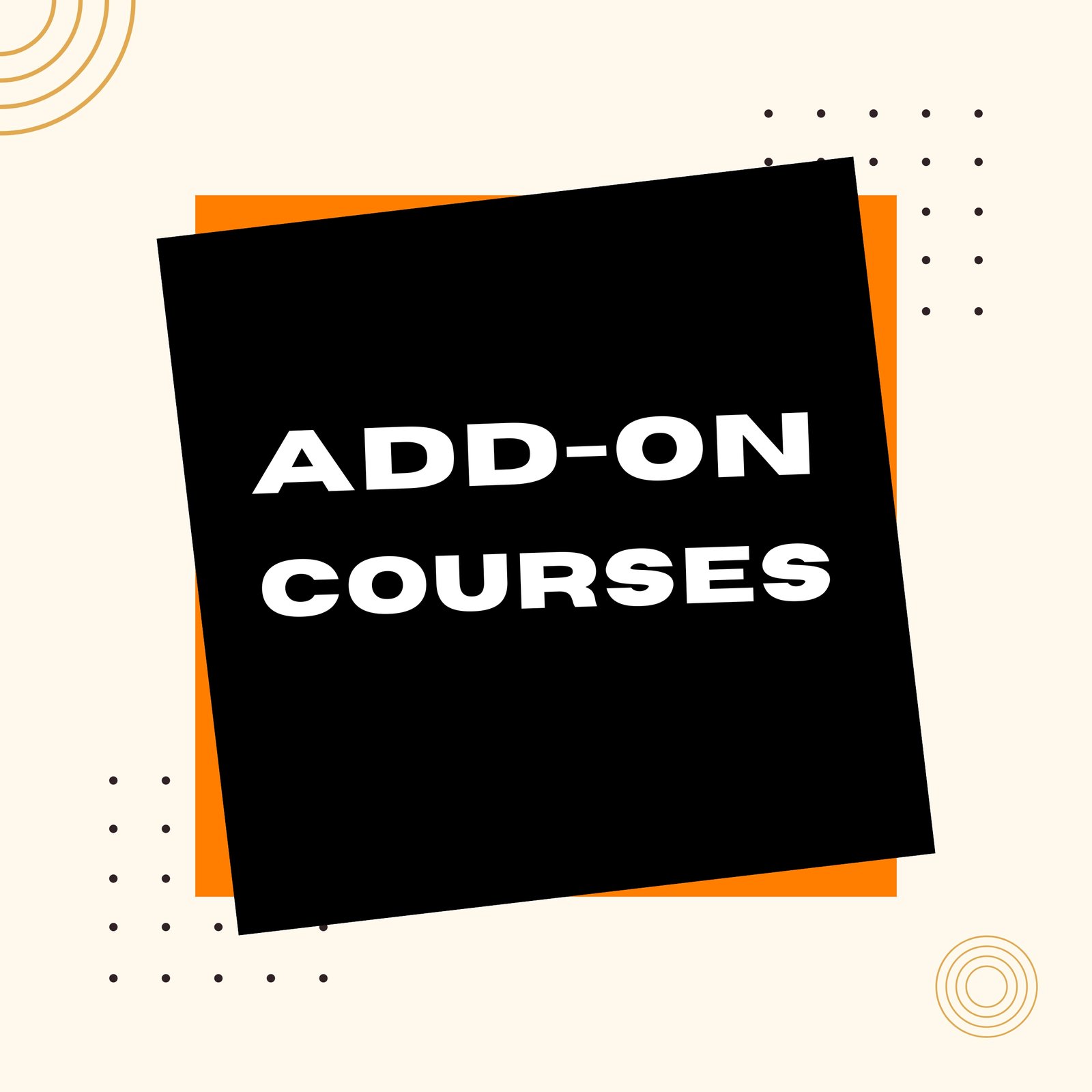 Add-On Courses